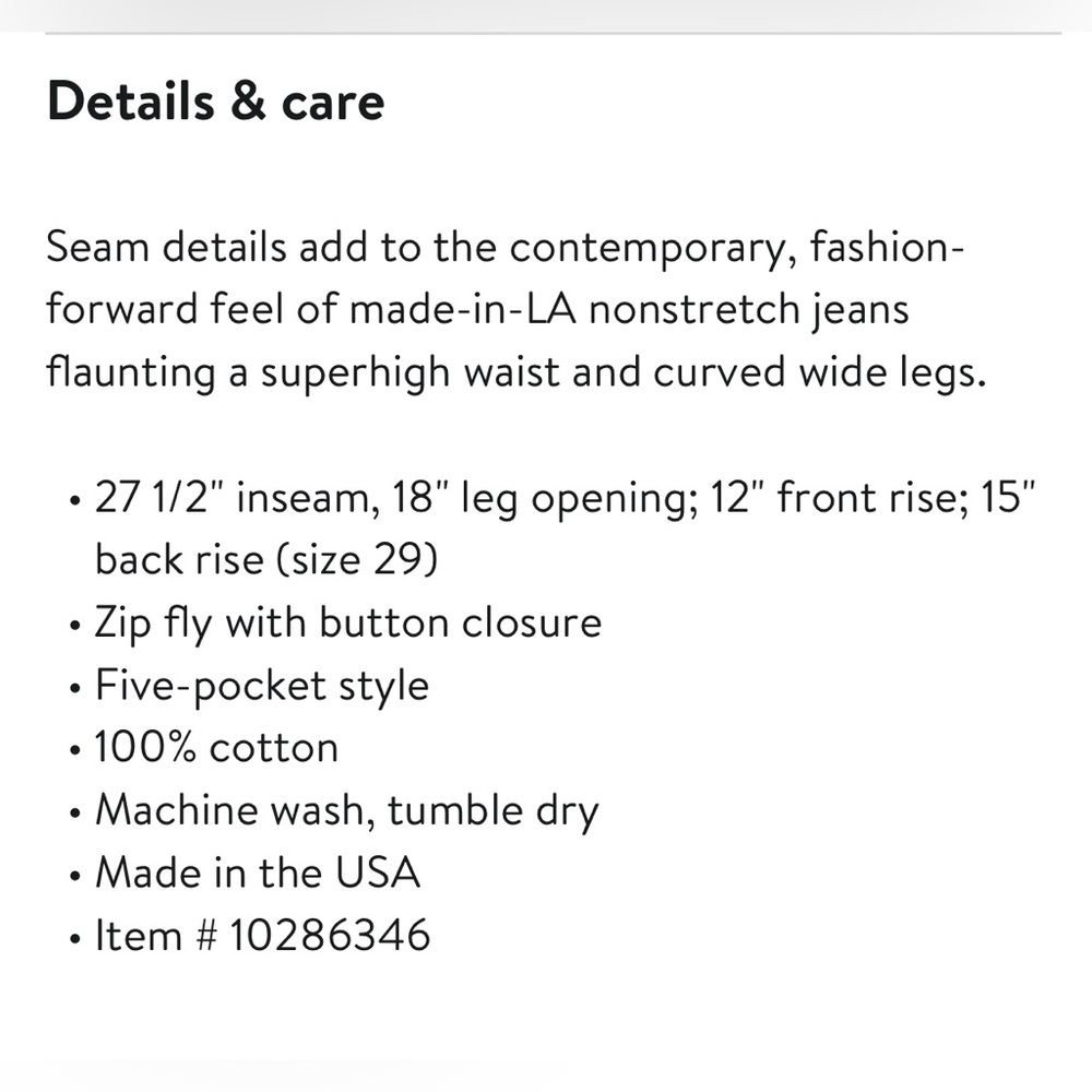 Mother half pipe flood high waist jeans - Picture 6 of 6